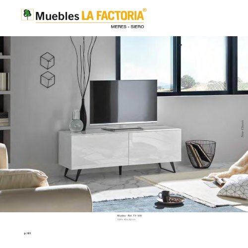 Catálogo muebles en Multi Estilos + Auxiliares + Espejos + Lamparas