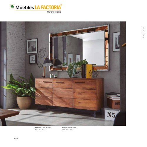 Catálogo muebles en Multi Estilos + Auxiliares + Espejos + Lamparas