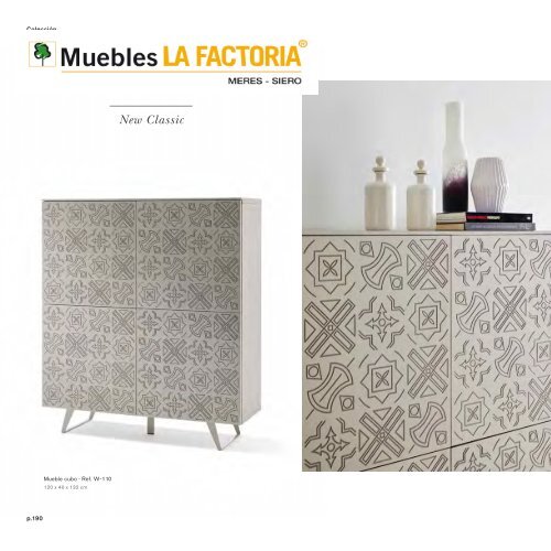 Catálogo muebles en Multi Estilos + Auxiliares + Espejos + Lamparas