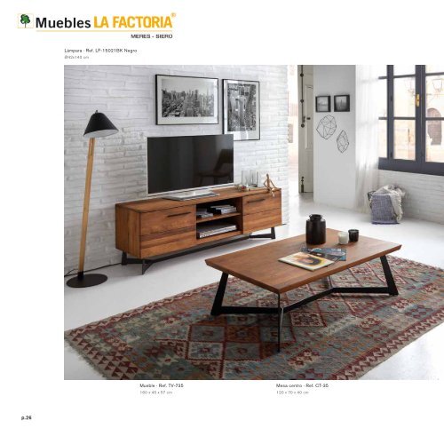 Catálogo muebles en Multi Estilos + Auxiliares + Espejos + Lamparas