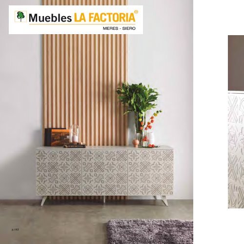 Catálogo muebles en Multi Estilos + Auxiliares + Espejos + Lamparas