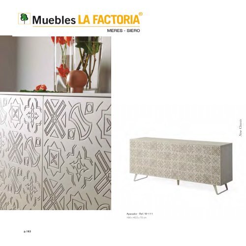 Catálogo muebles en Multi Estilos + Auxiliares + Espejos + Lamparas