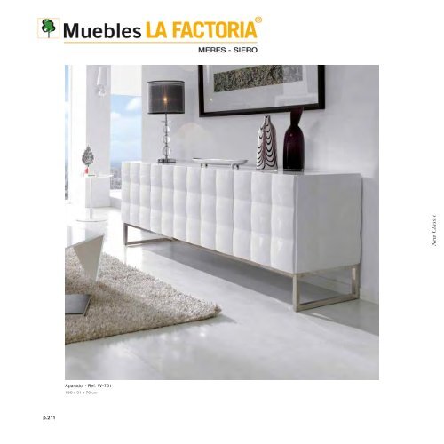 Catálogo muebles en Multi Estilos + Auxiliares + Espejos + Lamparas