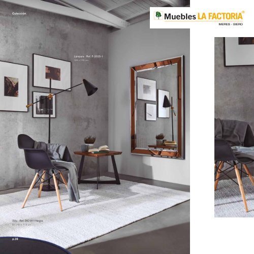 Catálogo muebles en Multi Estilos + Auxiliares + Espejos + Lamparas