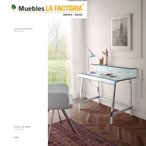 Catálogo muebles en Multi Estilos + Auxiliares + Espejos + Lamparas