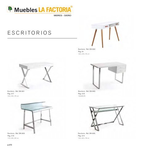 Catálogo muebles en Multi Estilos + Auxiliares + Espejos + Lamparas