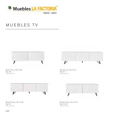 Catálogo muebles en Multi Estilos + Auxiliares + Espejos + Lamparas