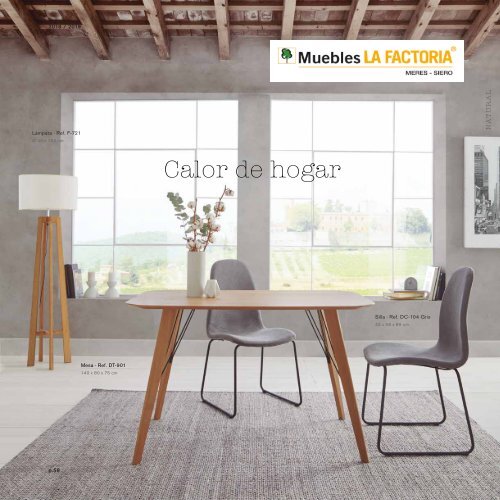 Catálogo muebles en Multi Estilos + Auxiliares + Espejos + Lamparas