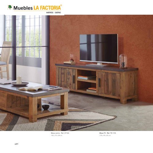 Catálogo muebles en Multi Estilos + Auxiliares + Espejos + Lamparas