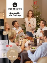 Weinfreunde Weihnachtskatalog 2018