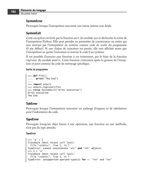 Programmation PYTHON - Zenk - Security - Repository