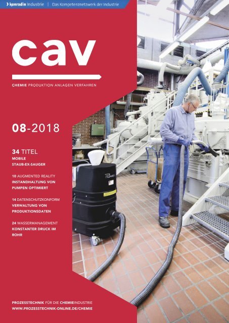 cav - Prozesstechnik für die Chemieindustrie  08.2018