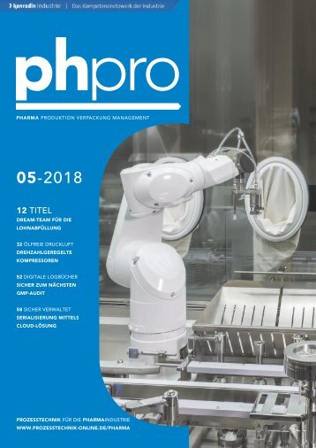 phpro - Prozesstechnik für die Pharmaindustrie 05.2018
