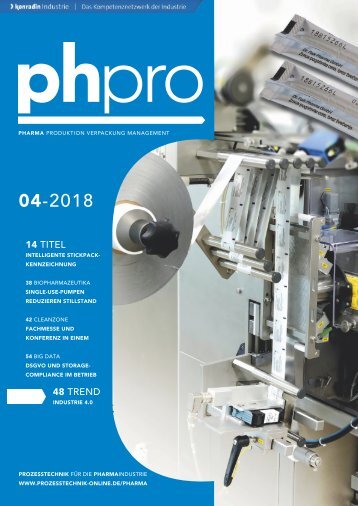 phpro - Prozesstechnik für die Pharmaindustrie 04.2018