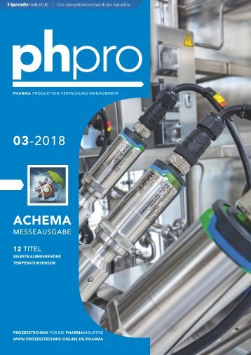 phpro - Prozesstechnik für die Pharmaindustrie 03.2018