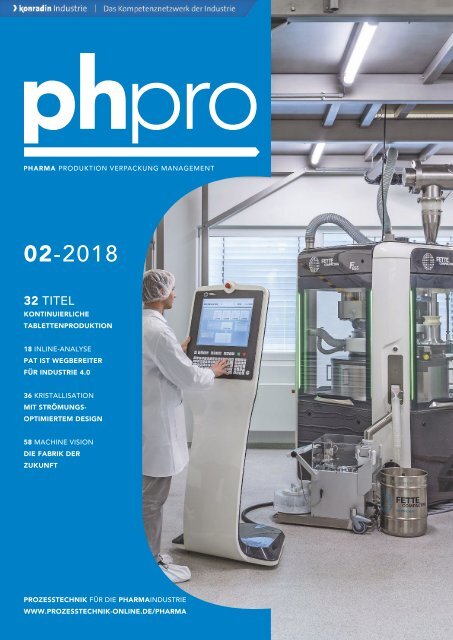 phpro - Prozesstechnik für die Pharmaindustrie 02.2018