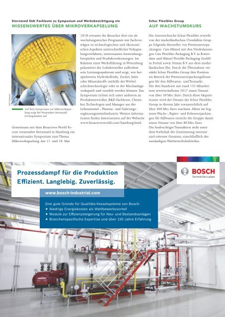 dei - Prozesstechnik für die Lebensmittelindustrie 04.2018