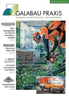 GALABAU-PRAXIS Akkutechnik 2018