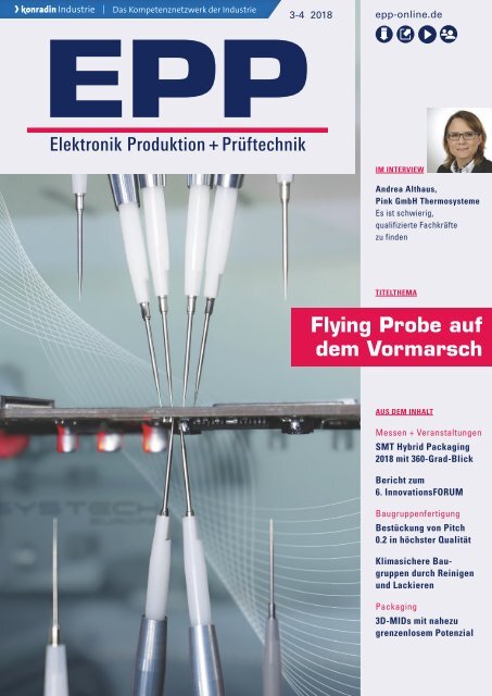 EPP Elektronik Produktion + Prüftechnik 03-04.2018