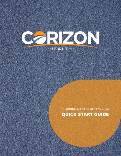 How to Use Corizon Health's LMS