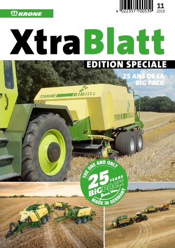 XtraBlatt Edition Speciale 25 ans de la BiG Pack