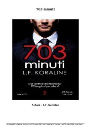 703 giorni eBook di L.F. Koraline - EPUB Libro