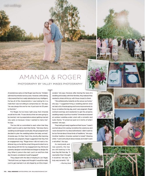 Real Weddings Magazine - Winter/Spring 2019 - The Best Wedding Vendors in Sacramento, Tahoe and throughout Northern California are all here!