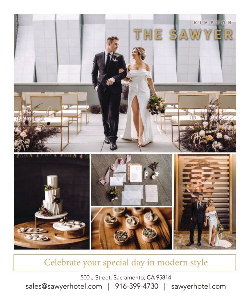 Real Weddings Magazine - Winter/Spring 2019 - The Best Wedding Vendors in Sacramento, Tahoe and throughout Northern California are all here!