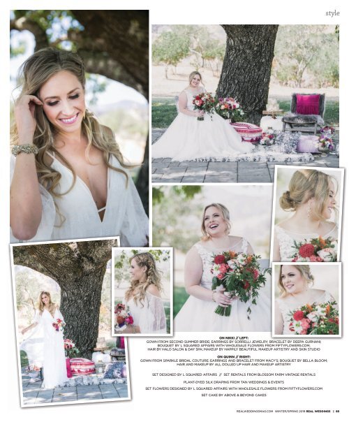 Real Weddings Magazine - Winter/Spring 2019 - The Best Wedding Vendors in Sacramento, Tahoe and throughout Northern California are all here!