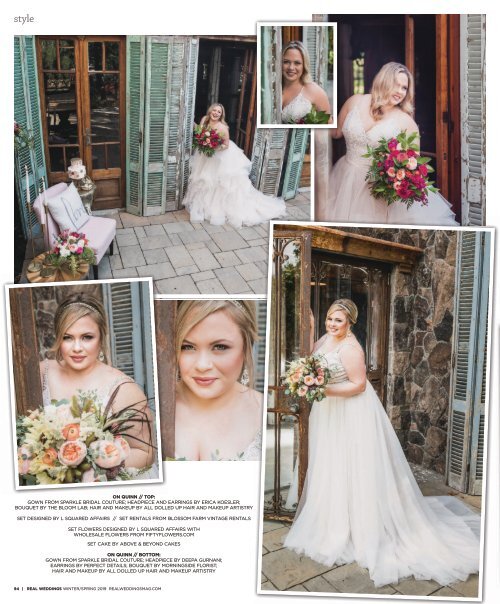 Real Weddings Magazine - Winter/Spring 2019 - The Best Wedding Vendors in Sacramento, Tahoe and throughout Northern California are all here!