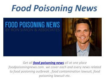 Foodpoisoningnews