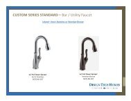 Custom Series - Bar - Utility faucet JUNE 2018