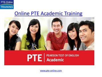 PTE Online Training - PTE Preparation Tips