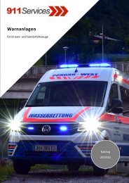 Produktkatalog 2019/20 | 911Services GmbH