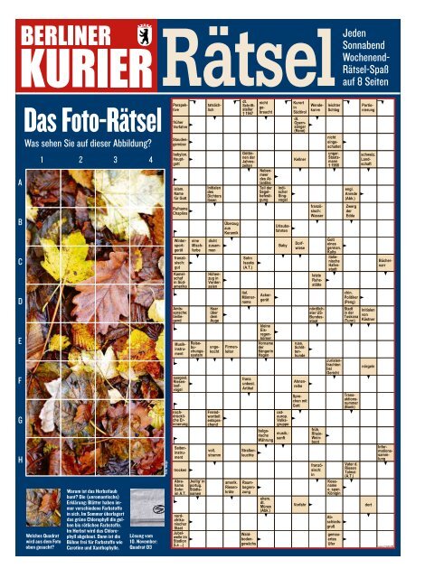 Berliner Kurier 17.11.2018