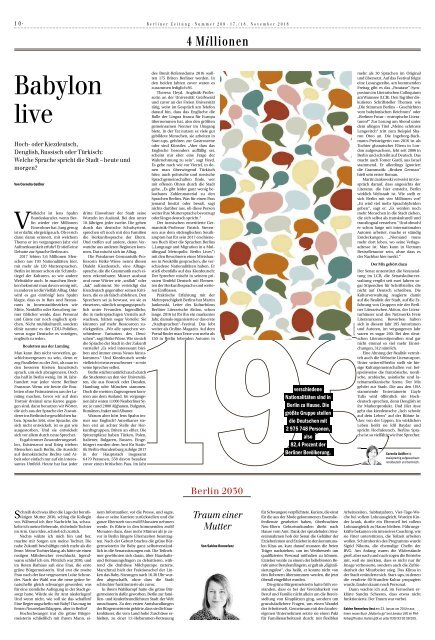 Berliner Zeitung 17.11.2018