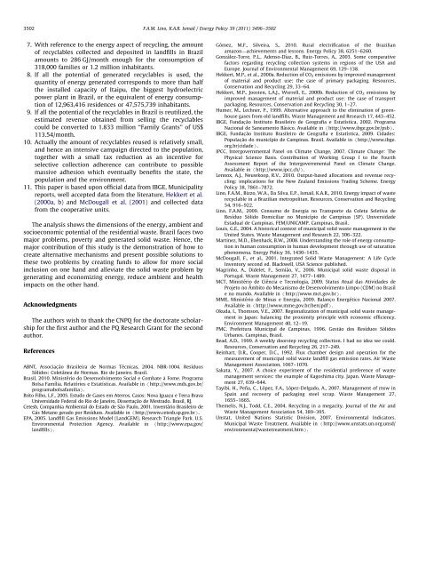 Article - Energy and environmental potential of solid waste in Brazil, Năng lượng và môi trường tiềm năng của chất thải rắn ở Brazil (Vietsub)