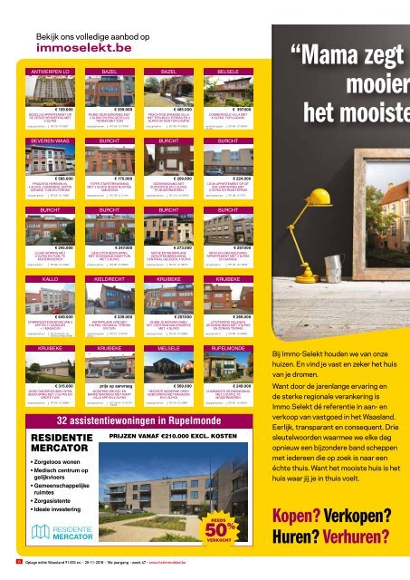 Het Immoblad van 20 november 2018