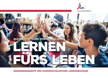 Seminarangebote der Bildungsstätte der Sportjugend Berlin