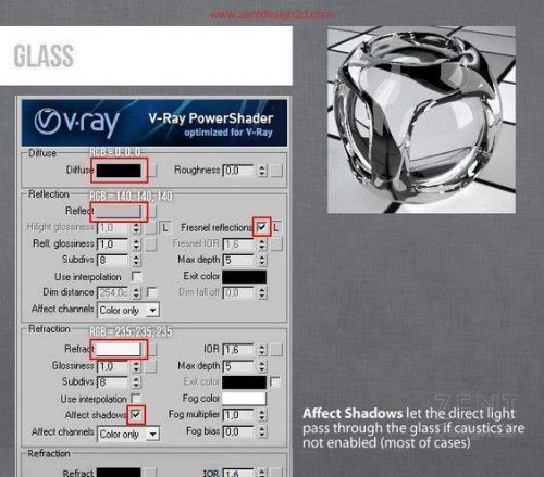 VRAY Configuracion ZENT