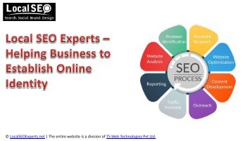 Local SEO Experts – Helping Business to Establish Online Identity