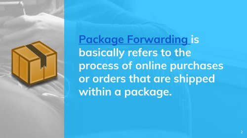 Package Forwarding Services Provided By myGermany