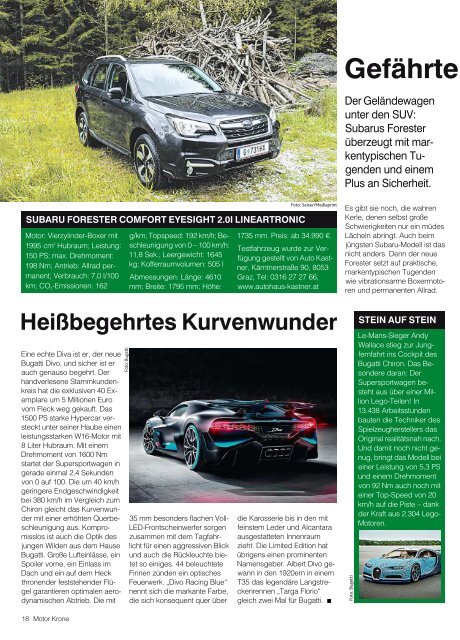 Motorkrone-Steiermark-Südwest