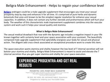 Beligra Male Enhancement - Keep pills in a dry and cool place