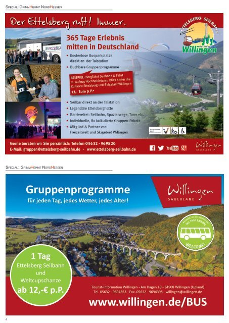 BusMail Reisetipps, Ausgabe Dezember 2018