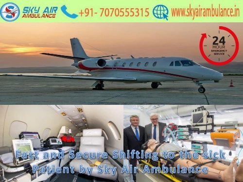  ICU Configured Commercial Aircraft in Pune by Sky Air Ambulance 