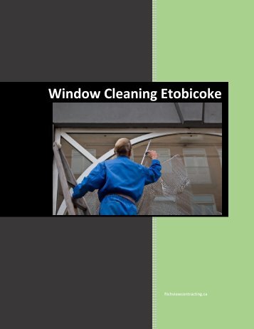 Windoe Cleaning Etobicoke