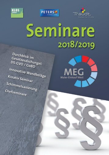 Seminarkalender 2018-2019