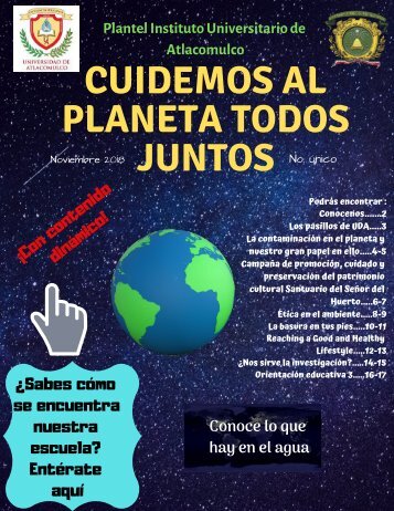 Cuidemos al planeta todos juntos 