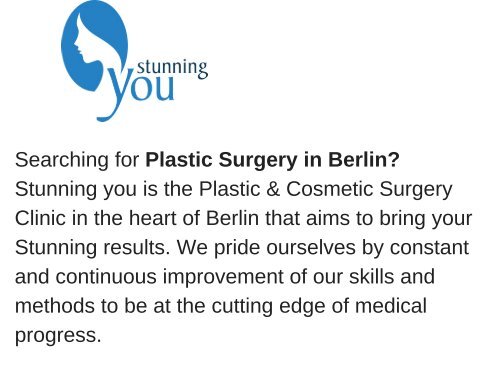 Plastic Surgery Berlin